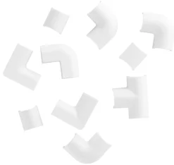 Skarvpaket till kabelkanal 8x7 mm 10-pack