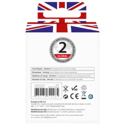 Skross Jordad reseadapter UK