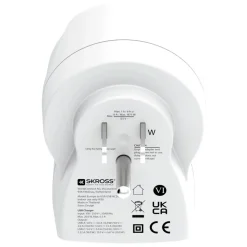 Skross Reseadapter Europa till USA USB AC PD 20W