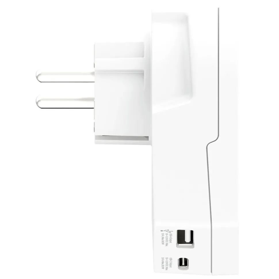 Skross Reseadapter Universal till Europa USB AC PD 20W