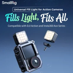 SmallRig Videolampa för actionkameror