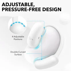 Soundcore AeroFit 2 Open-Ear hörlurar Vit