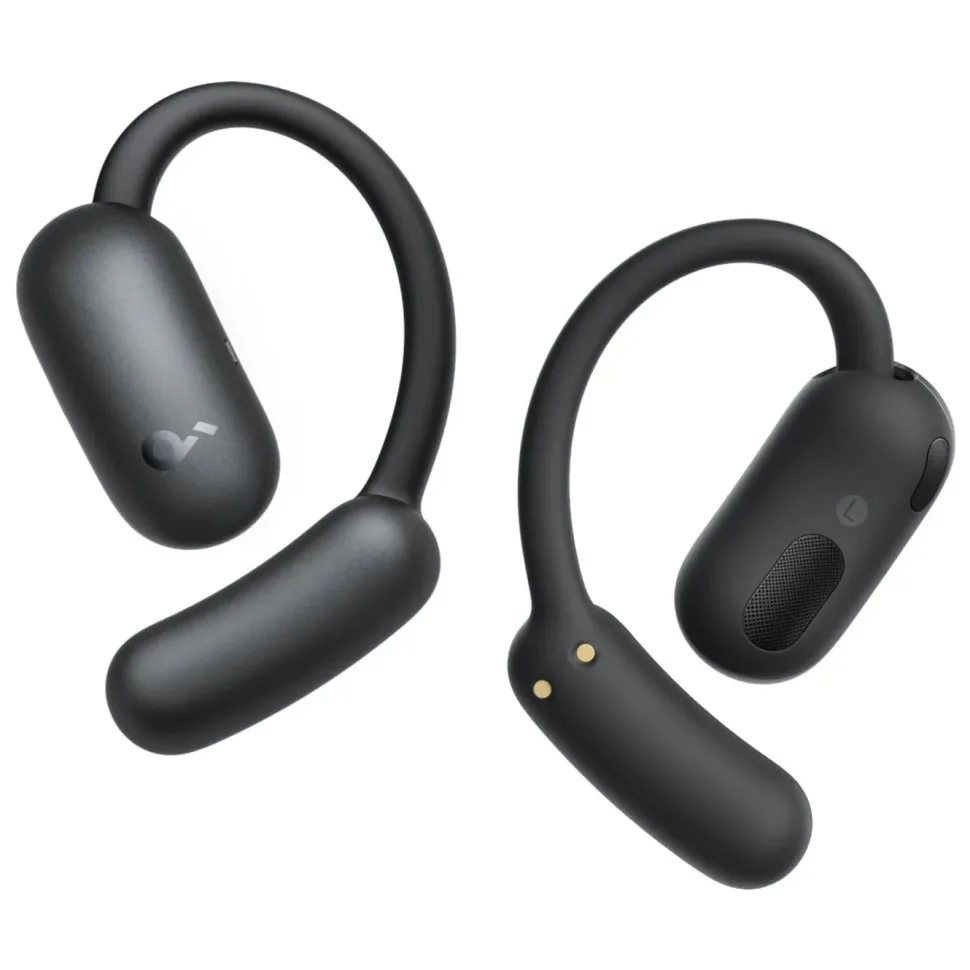 Soundcore AeroFit 2 Open-Ear hörlurar Svart