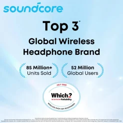 Soundcore AeroFit 2 Pro open ear-hörlurar med brusreducering Svart