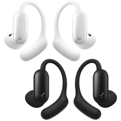 Soundcore AeroFit 2 Pro open ear-hörlurar med brusreducering Svart
