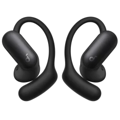 Soundcore AeroFit 2 Pro open ear-hörlurar med brusreducering Svart