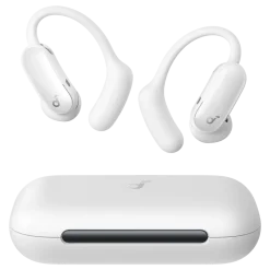 Soundcore AeroFit 2 Pro open ear-hörlurar med brusreducering Vit