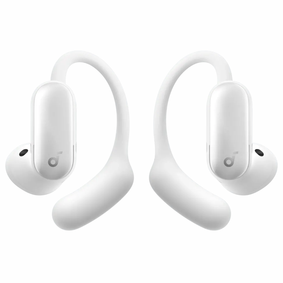 Soundcore AeroFit 2 Pro open ear-hörlurar med brusreducering Vit