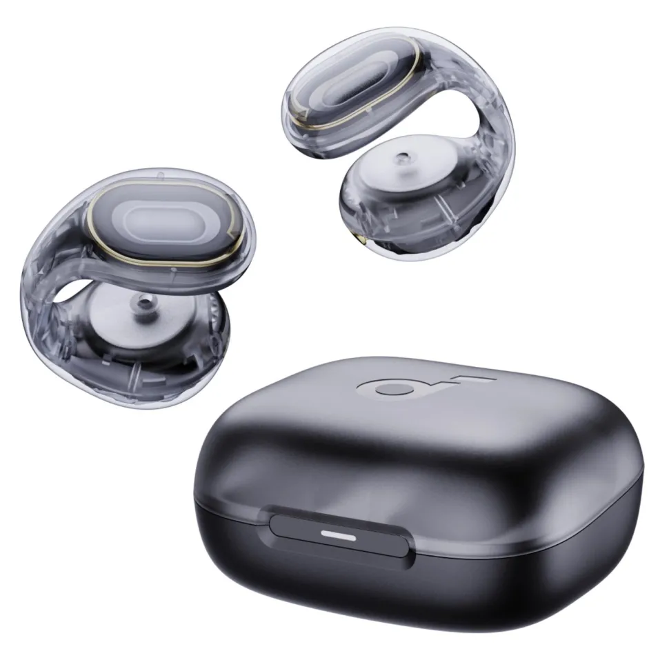 Soundcore C30i open ear-hörlurar med clip-on-design Svart