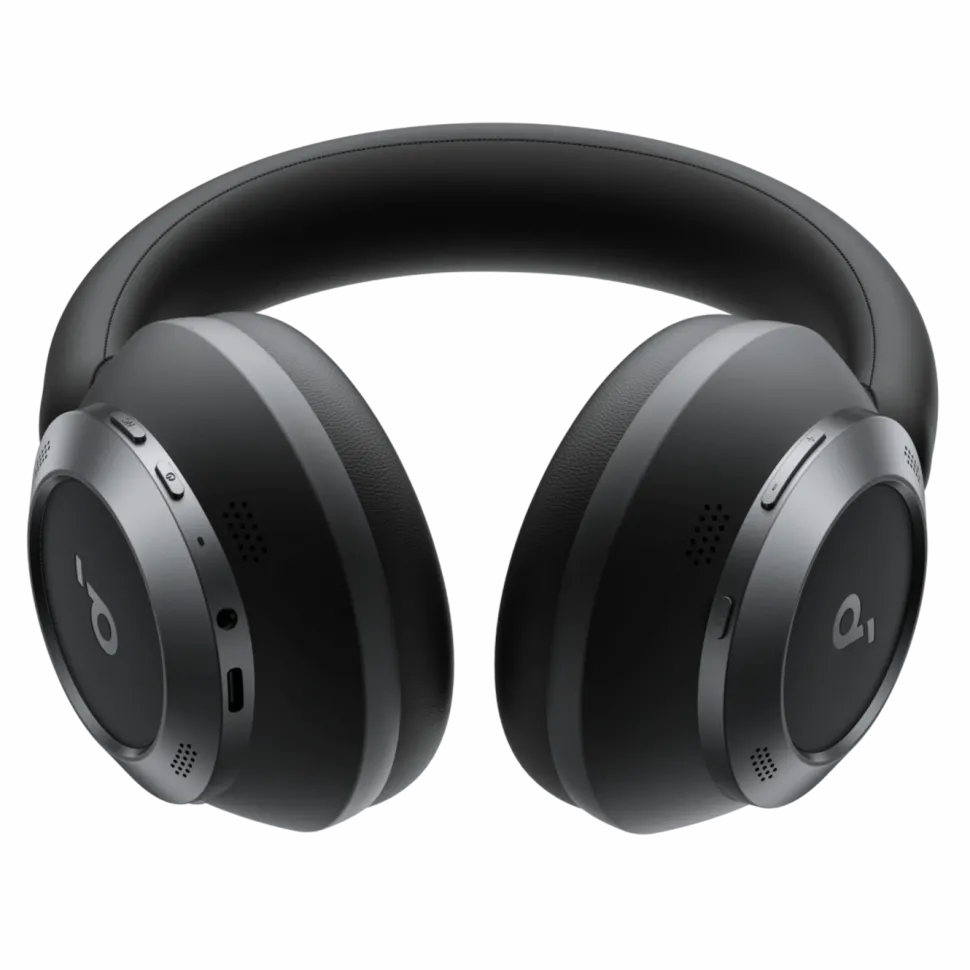Soundcore Space One Pro trådlösa ANC-hörlurar Jet Black