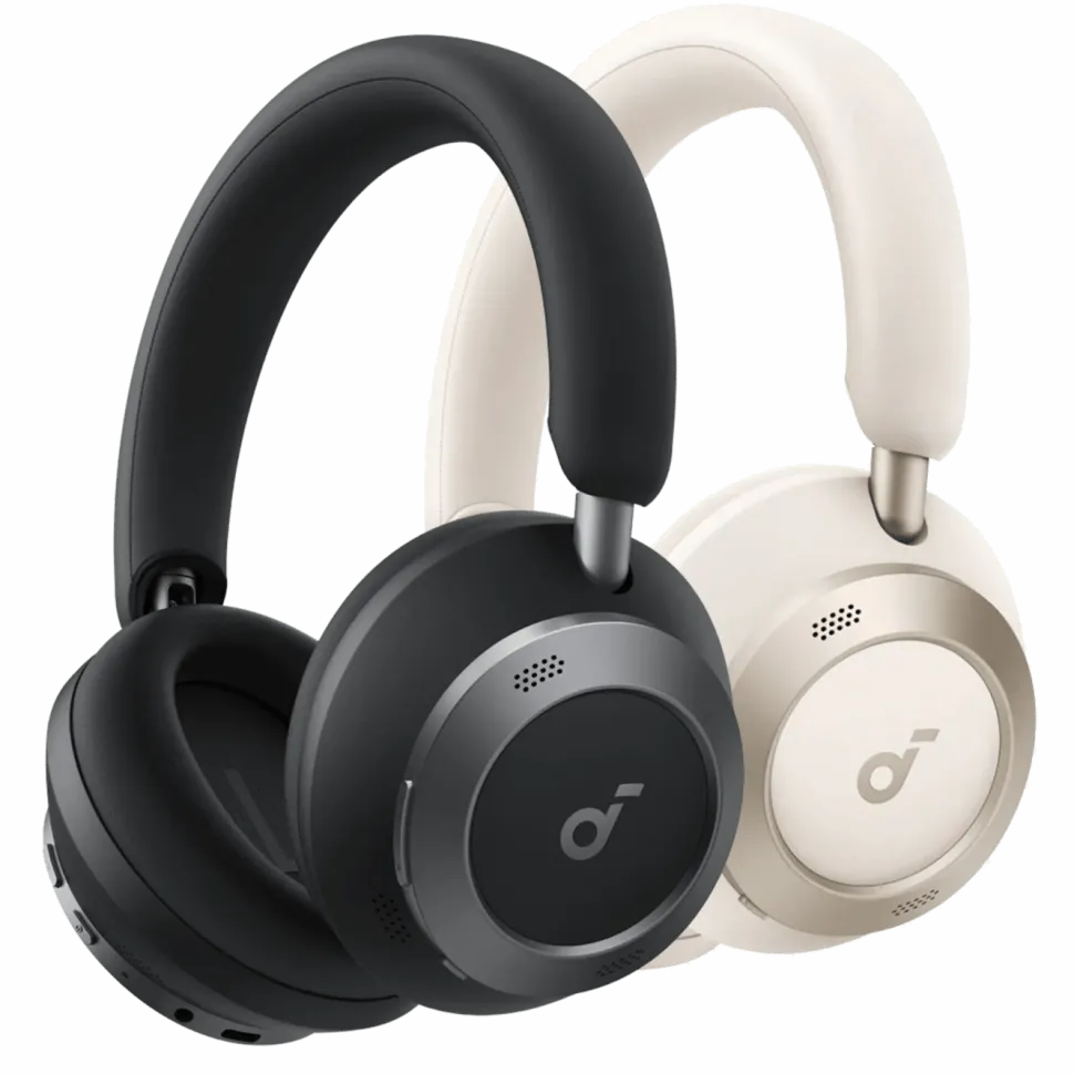Soundcore Space One Pro trådlösa ANC-hörlurar Jet Black