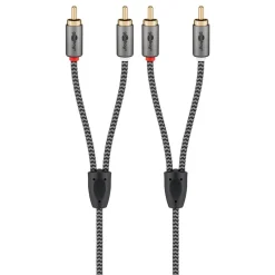 Stereo RCA-kabel 0,5 m