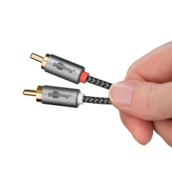 Stereo RCA-kabel 0,5 m