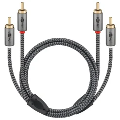 Stereo RCA-kabel 0,5 m