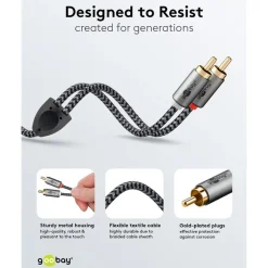 Stereo RCA-kabel 5 m