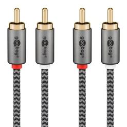 Stereo RCA-kabel 1 m