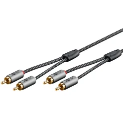 Stereo RCA-kabel 2 m
