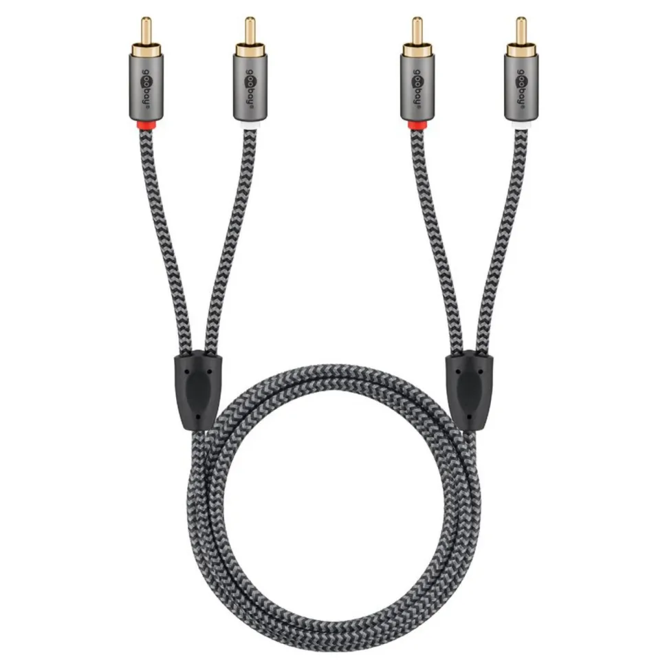 Stereo RCA-kabel 2 m