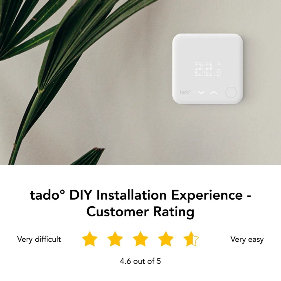 tado Extra termostat till Wired Smart Thermostat V3+