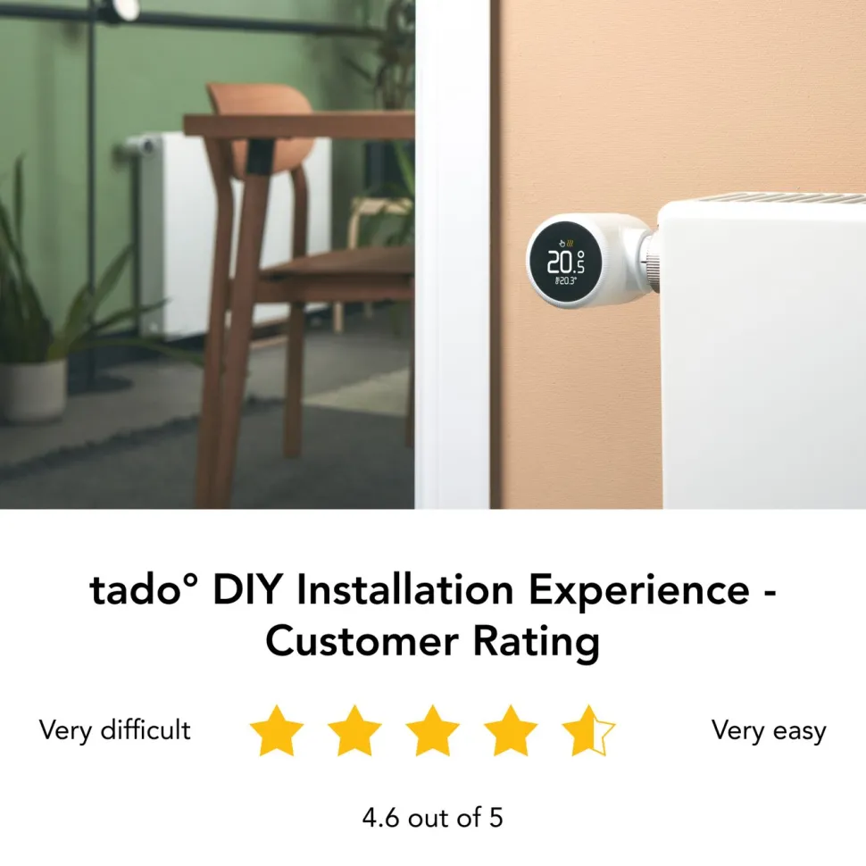 tado Smart Radiator Thermostat X Startpaket