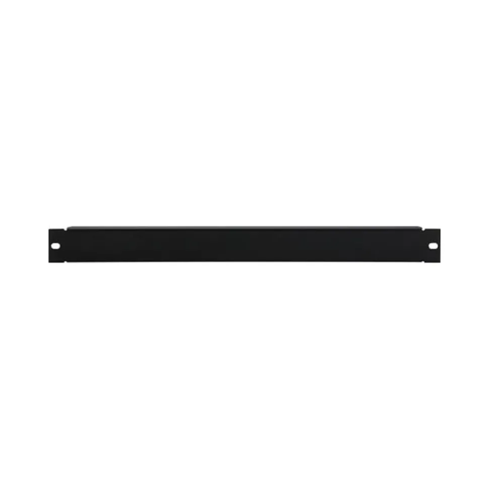 19"-täckpanel Svart 1U