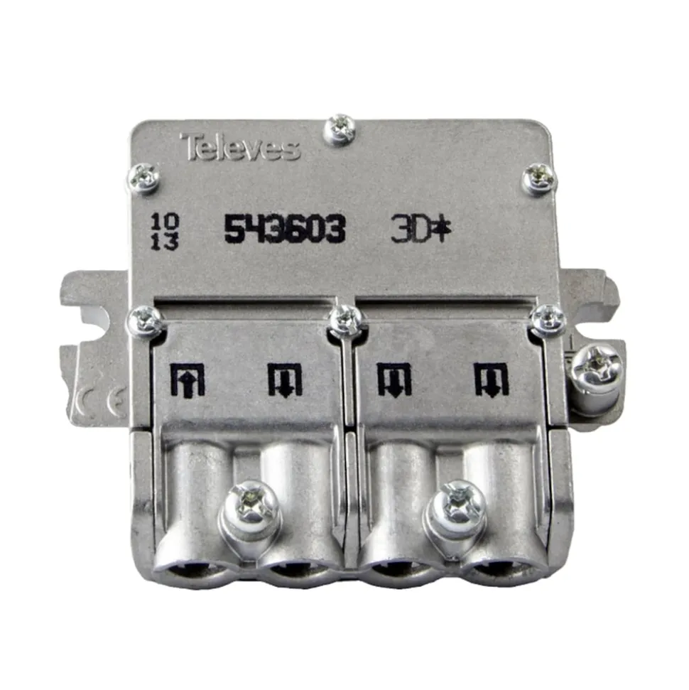 Televes Easy-F mini F-splitter 3-vägs