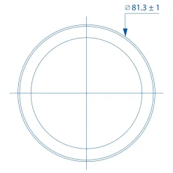 Teltonika 4G-antenn med Mimo 2,5 dBi