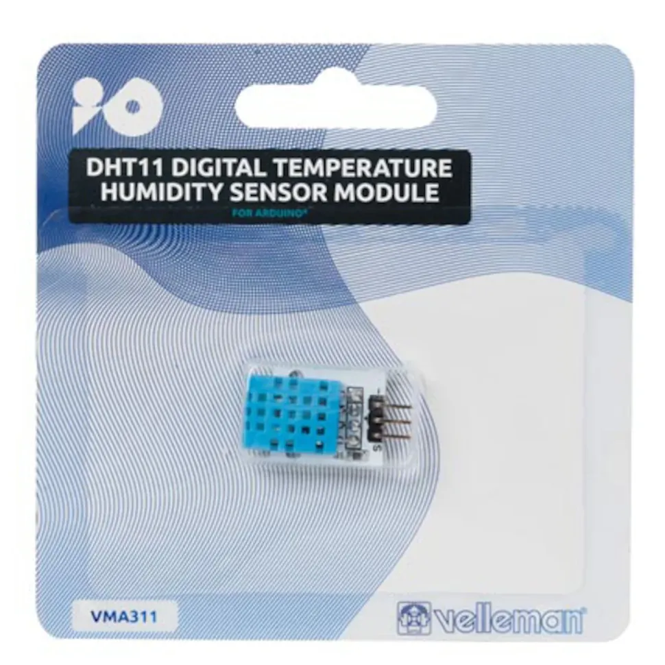 Temperatur- och luftfuktighetssensor för Arduino