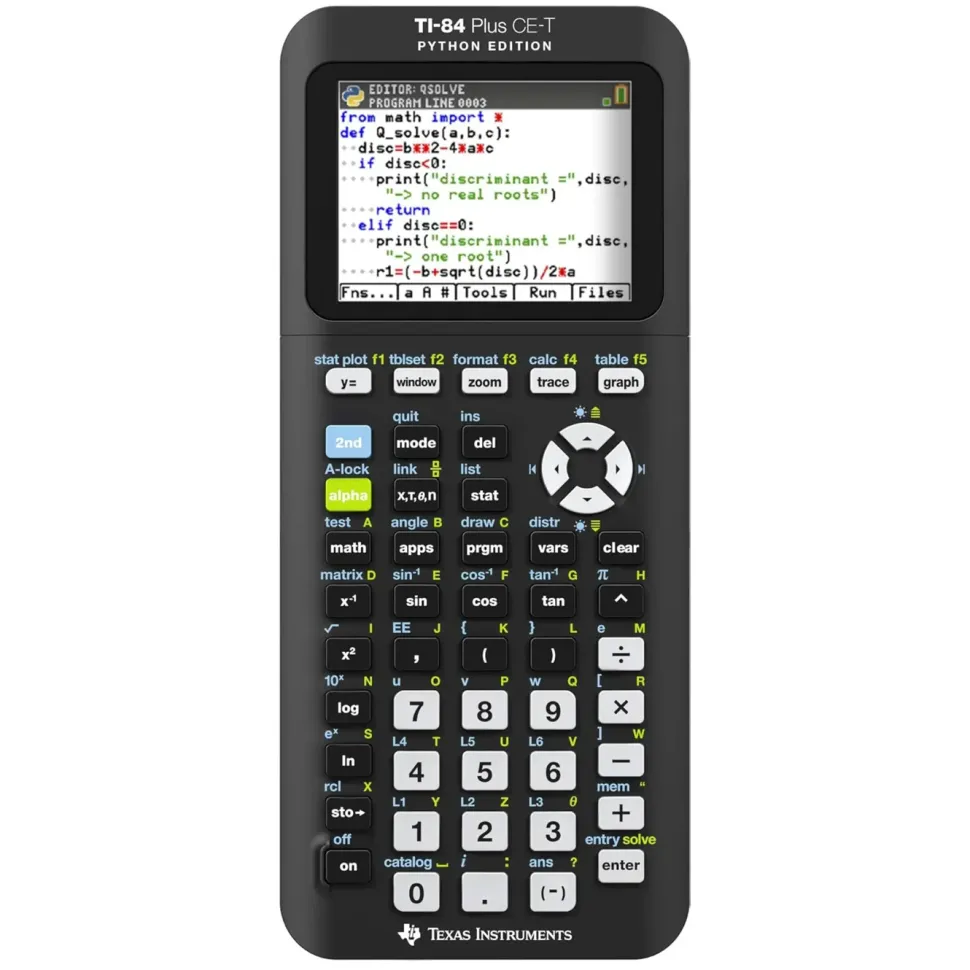 Texas Instruments TI-84 Plus CE-T Python Edition Miniräknare