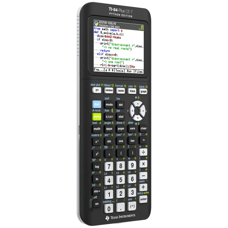 Texas Instruments TI-84 Plus CE-T Python Edition Miniräknare