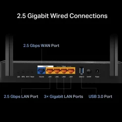 TP-Link Archer BE230 Trådlös router med Wifi 7 BE3600