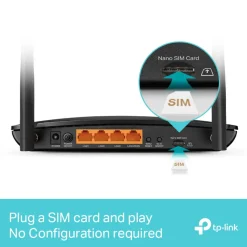 TP-Link Archer MR600 4G+-router AC1200