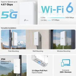 TP-Link Archer NX500 5G-router för utomhusbruk
