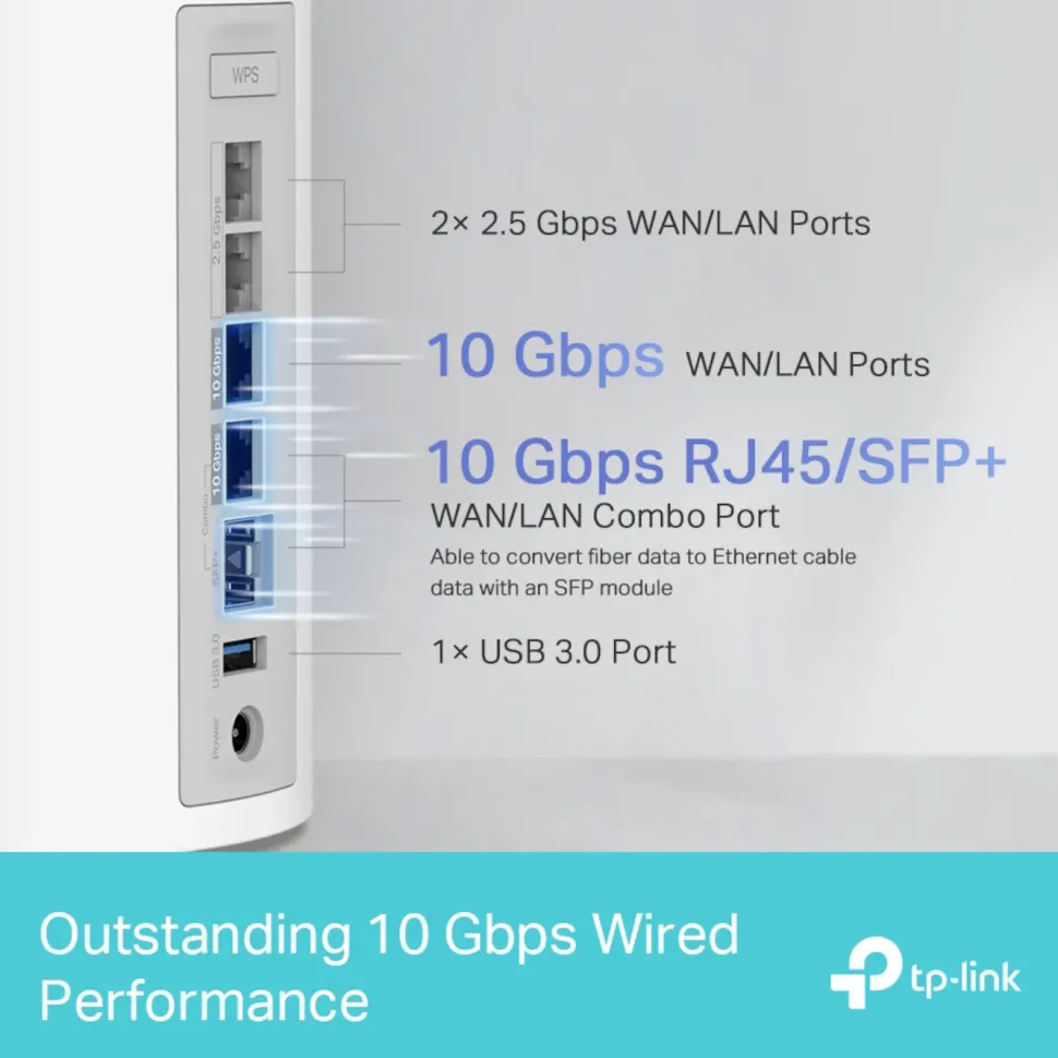 TP-Link Deco BE85 Mesh-router med Wifi 7 BE19000 1-pack