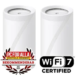 TP-Link Deco BE85 Mesh-system med Wifi 7 BE19000 2-pack