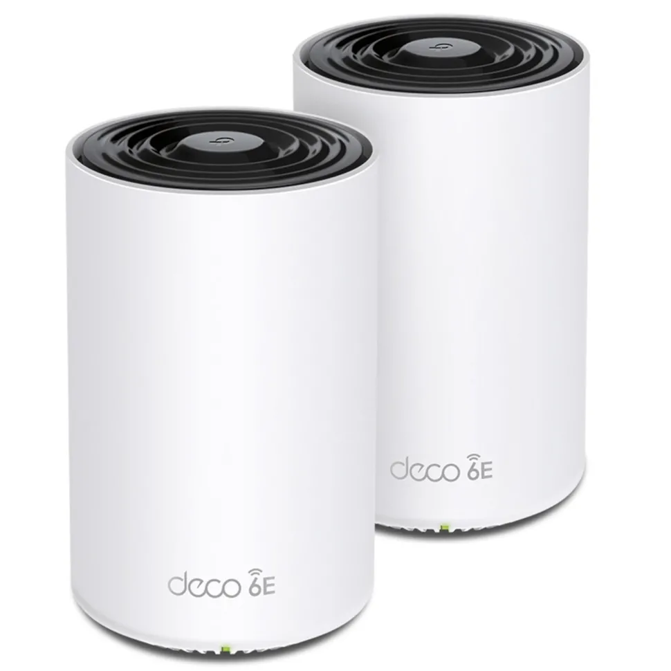TP-Link Deco XE75 Mesh-system med Wifi 6E AXE5400 2-pack