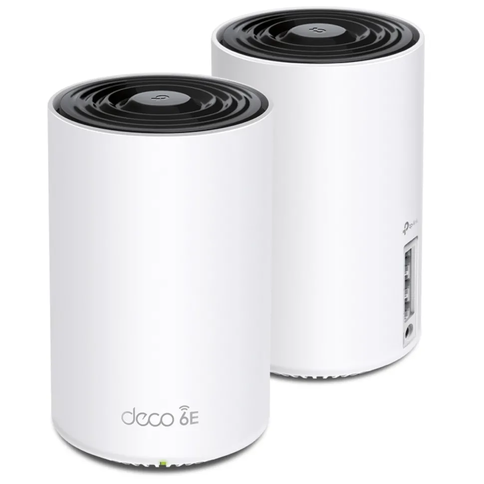 TP-Link Deco XE75 Mesh-system med Wifi 6E AXE5400 2-pack