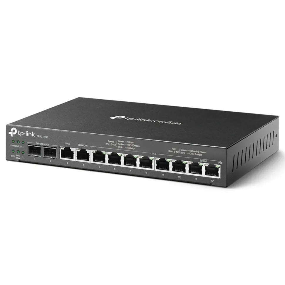 TP-Link ER7212PC Omada 3-in-1 Gigabit VPN-Router