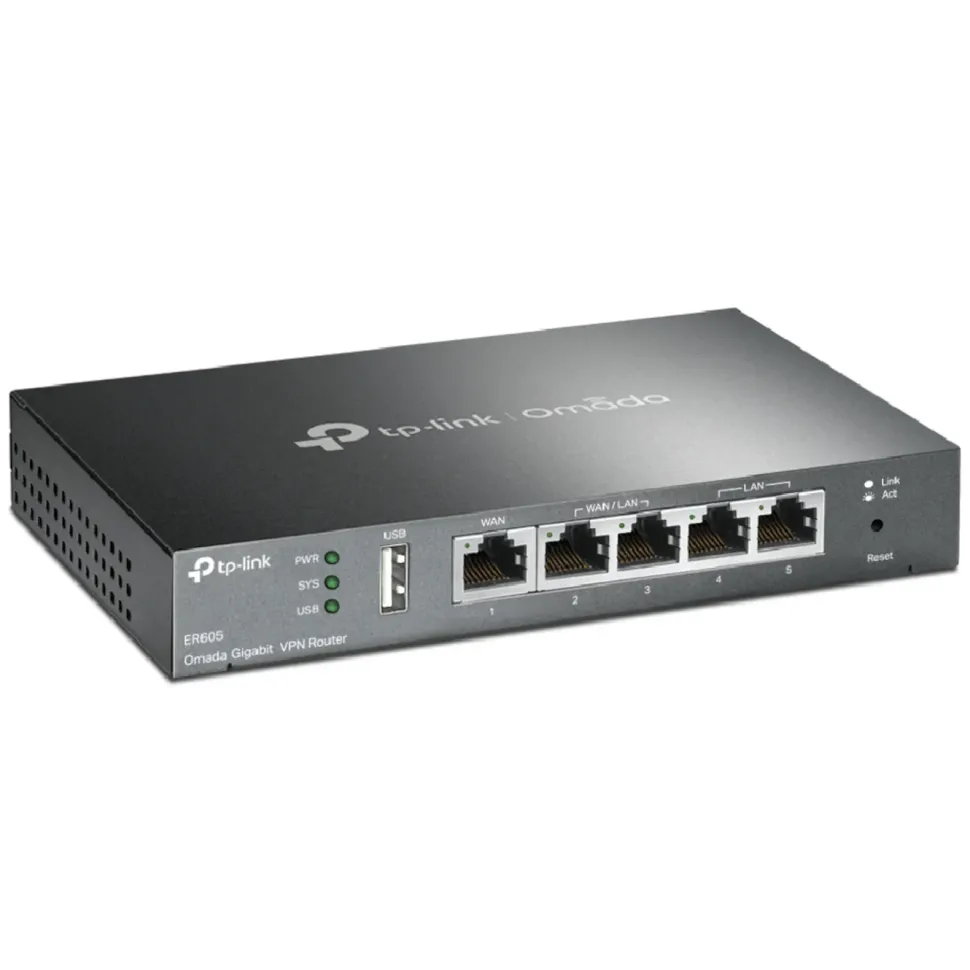 TP-Link ER605 (TL-R605) V2 Omada Gigabit VPN Router