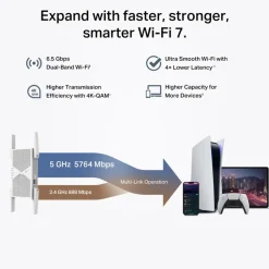TP-Link RE405BE Wi-Fi 7-repeater BE6500 BE6500