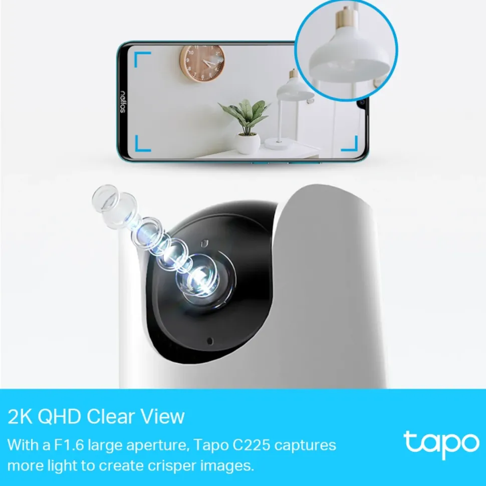 TP-Link Tapo C225 AI Övervakningskamera