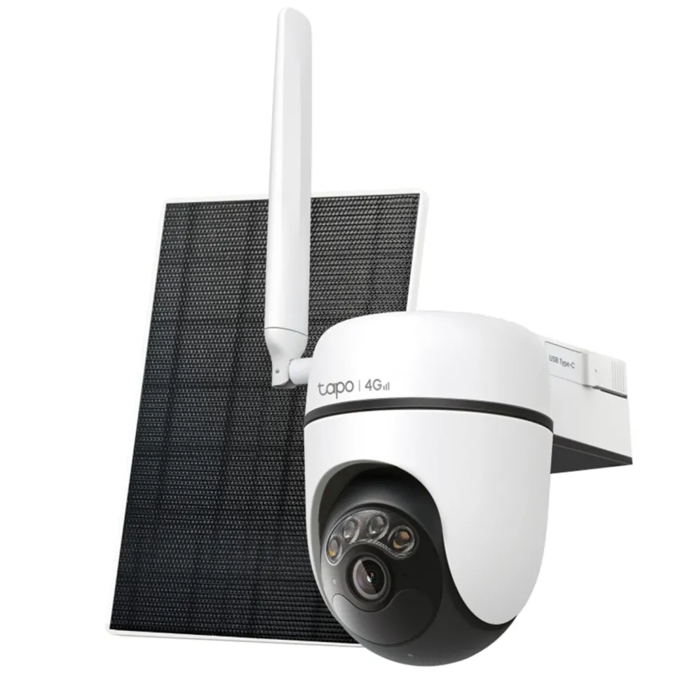 TP-Link Tapo C615G Solcellsdriven 4G LTE Pan/Tilt övervakningskamera