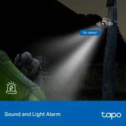 TP-Link Tapo C665G Solcellsdriven 4K Pan/Tilt övervakningskamera med Wi-Fi/4G