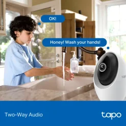 TP-Link Tapo C260 Pan/Tilt AI Övervakningskamera