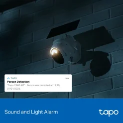 TP-Link Tapo C660 Solcellsdriven 4K övervakningskamera