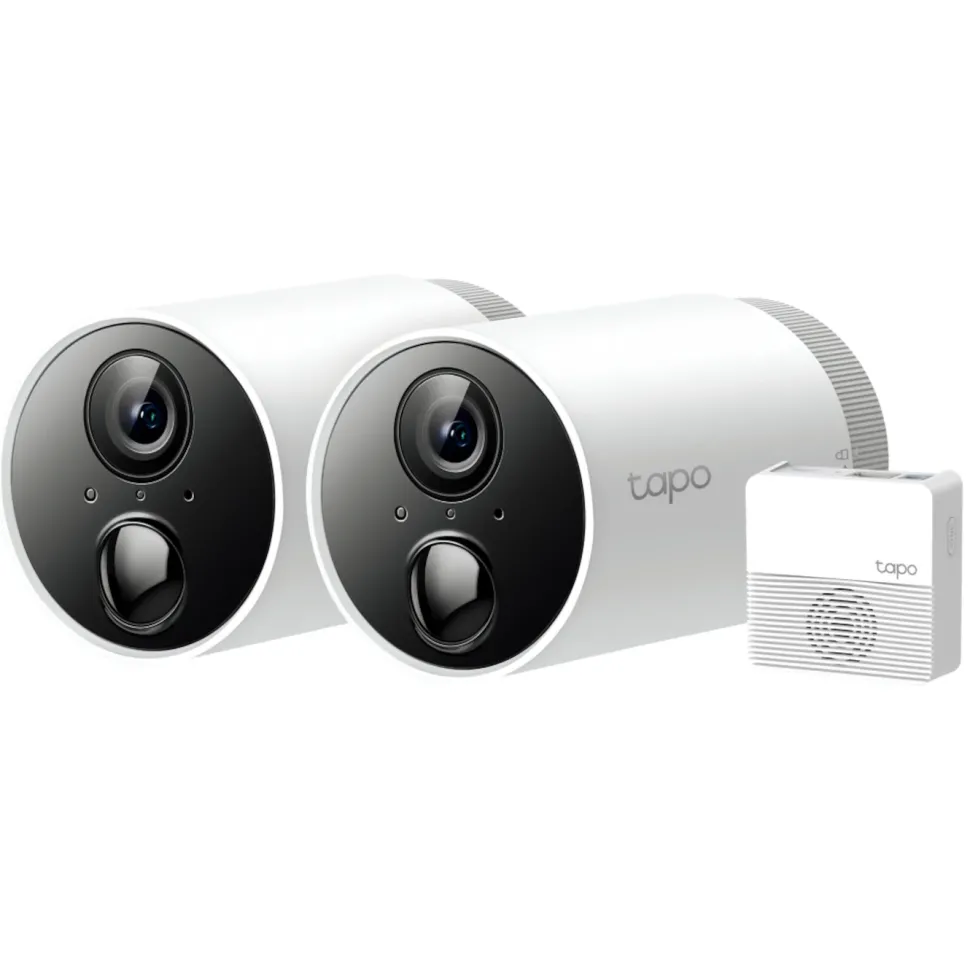 TP-Link Tapo C400S2 Trådlös övervakningskamera 2-pack