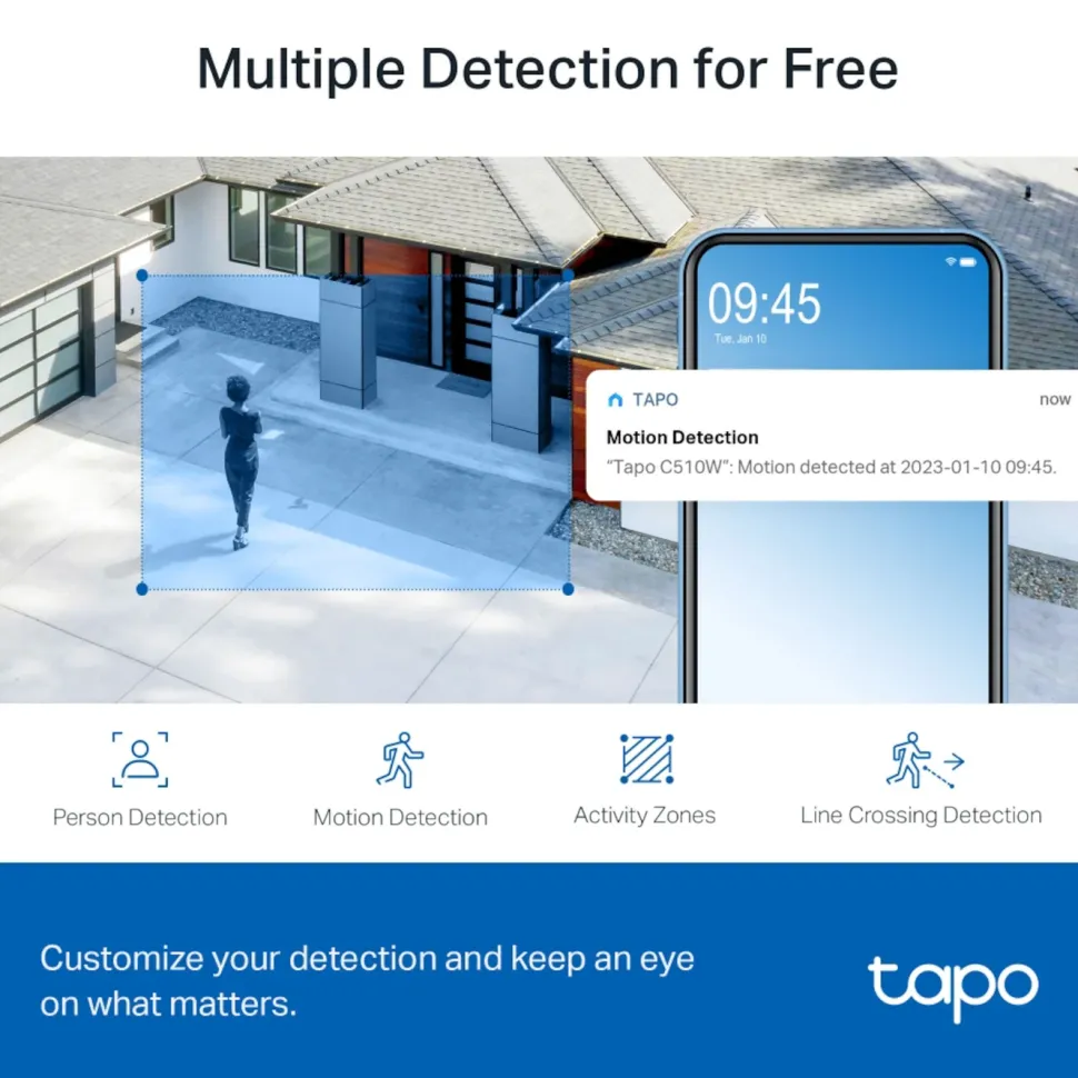 TP-Link Tapo C510W Övervakningskamera