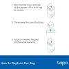 TP-Link Tapo Dammsugarpåsar till RV 20 Mop Plus 3-pack