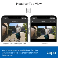TP-Link Tapo D230S1 Smart Dörrklocka