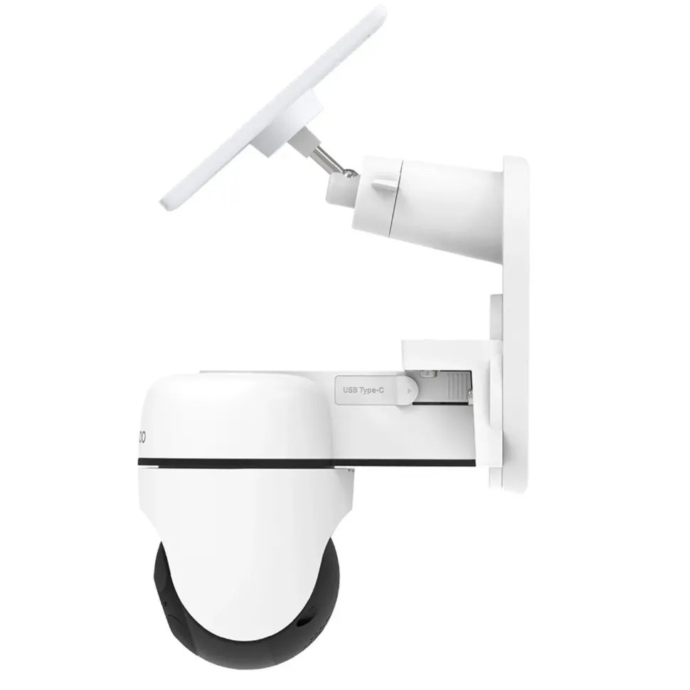TP-Link Tapo HB112 solcellsdriven övervakningskamera 2K pan/tilt 2-pack Vit